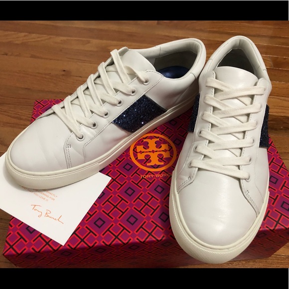 Tory Burch Carter Glitter Sneakers 